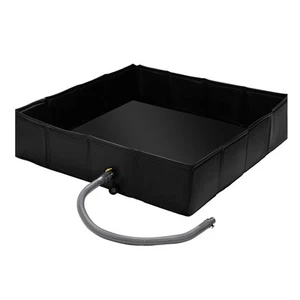 Portable Shower Pan, 41" x 41" x 10" Outdoor Shower Base Foldable Shower Base... - Picture 1 of 8