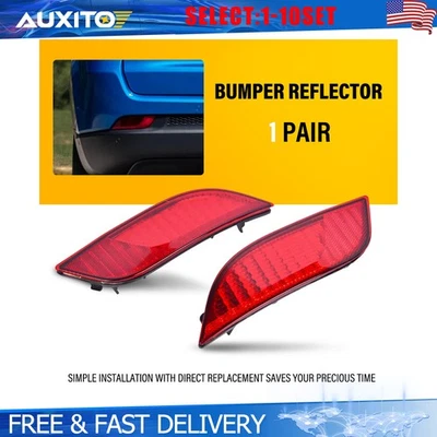 Rear Bumper Reflector Light for 2017-2023 Jeep Compass Pair Left & Right 2-20X - Image 1 of 4