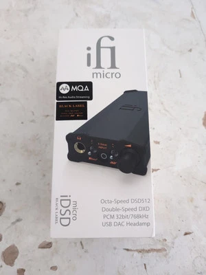 iFi Audio Micro iDSD Black Label Headphone Amplifier - Image 1 of 4