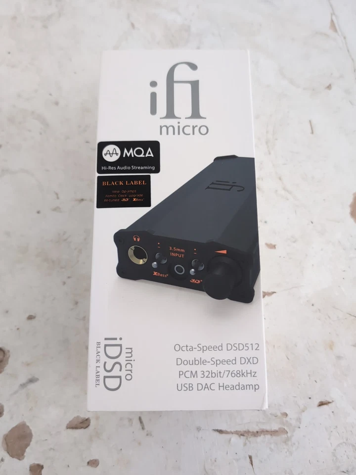 iFi Audio Micro iDSD Black Label Headphone Amplifier - Image 1 of 4