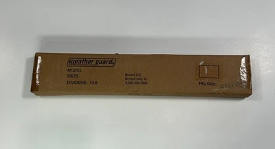 Divisores de estantes Weather Guard 9825 de 13,5 pulgadas de largo Foto 1 de 4