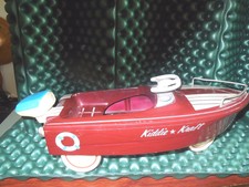 Xonex Pedal Boat 1996 Toy Car Die Cast 12"