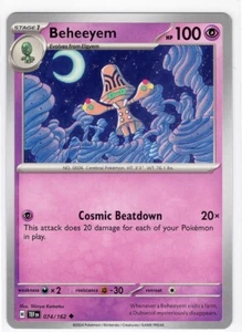 Pokemon TCG Beheeyem 074/162 Sv05: Temporal Forces Regular Uncommon Card 2024 - Picture 1 of 3