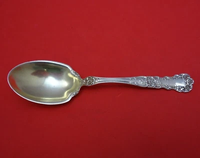 Cuchara de azúcar Buttercup de Gorham de plata esterlina lavada en oro de 6" reliquia para servir Foto 1 de 2