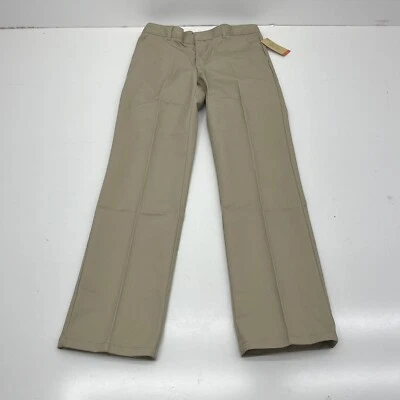 Pantalones de sarga French Toast caqui calce relajado niños talla 18 NUEVO Foto 1 de 4