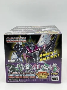 Six Builder Build Team Micromaster Transformers 2003 Takara Box of 12 - Picture 1 of 7