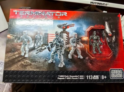 Mega Construx Bloks Terminator CNG02 T-800 Pack Collectible Building Block Toy - Image 1 of 4