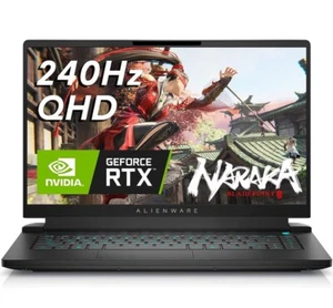 New! Alienware M15 R7 15.6" QHD 240Hz i7-12700H 16GB RTX 3060 512G Gaming Laptop - Picture 1 of 9