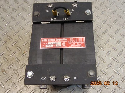 ACME TA-81218 1500 В.А. ТРАНСФОРМАТОР УПРАВЛЕНИЯ СТАНКОМ PRI: 240/480 В СЕК: 120 В - Изображение 1 из 2