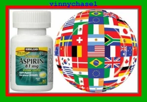 Kirkland Signature Aspirin Low Dose 81mg NSAID Enteric Coated tablets - Picture 1 of 6