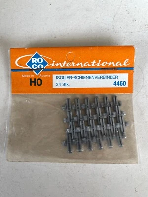 ROCO HO GAUGE - 4460 ISOLATING RAIL CONNECTORS (24)