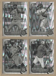 2022 Bowman Draft CHROME BLACK & WHITE RAYWAVE Parallel -- PICK ANY YOU WANT