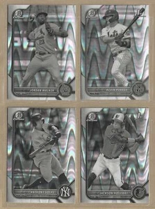 2022 Bowman Draft CROMADO RAYWAVE BLANCO Y NEGRO Paralelo -- ELIGE LO QUE QUIERAS - Imagen 1 de 1