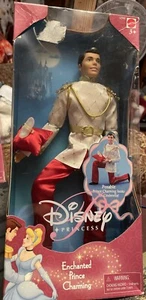 NEW Disney Princess Enchanted Prince Charming Doll Cinderella 2001 Mattel - Picture 1 of 12