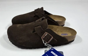 Birkenstock Boston BS Soft Footbed - Narrow fit  Pantolette flach Größe 37-41 - Bild 1 von 7