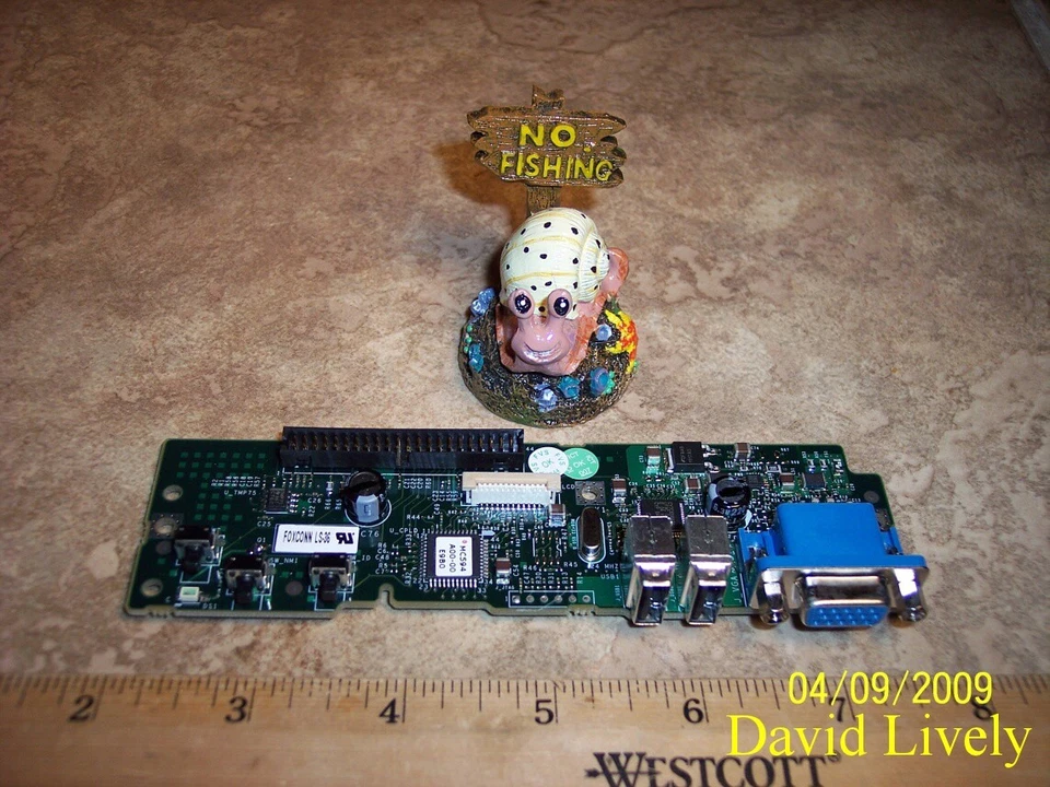 2x Lot Dell TJ425 Poweredge 6950 PE6950 USB/VGA Control Panels CN-0TJ425 - Image 1 of 1