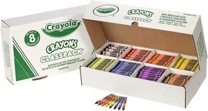 Classpack, 800 Count, Bulk School Supplies For Teachers, Large Crayon Box - Picture 1 of 7