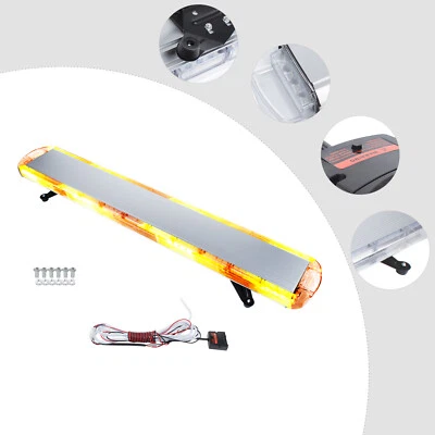96 LED light bar warning bar tow truck rotating beam light warning light bar - Image 1 of 4
