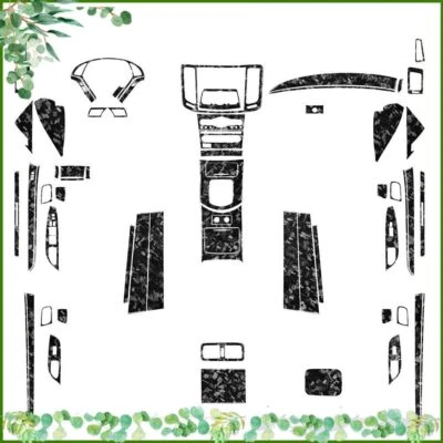 Kit de cubierta interior y exterior de fibra de carbono forjada para Infiniti G25 G35 G37 Foto 1 de 4