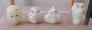 Vintage 1995 Amblin Casper The Friendly Ghost Candy Containers + 2 Figs & Candy - Picture 1 of 21