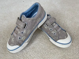 Start Rite Startrite Boys Summer Shoes Treasure Map Brown Canvas UK 10.5 - Picture 1 of 12