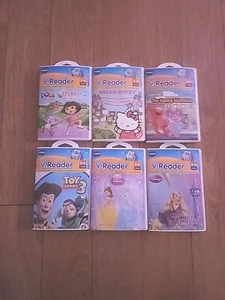 VTECH V-Reader Games Lot Of 6 - Picture 1 of 8