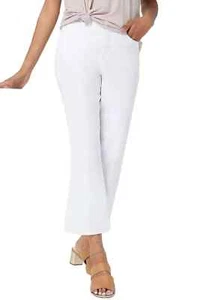 NEW LAURIE FELT DAISY DENIM CROPPED FLARE JEANS WHTE SIZE 2 - Picture 1 of 1