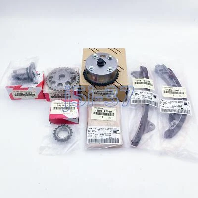 7Pcs Timing Chain Kit Sprocket Fit For 2000-2005 TOYOTA MR2 SPYDER VVT-I 1.8L - Image 1 of 4