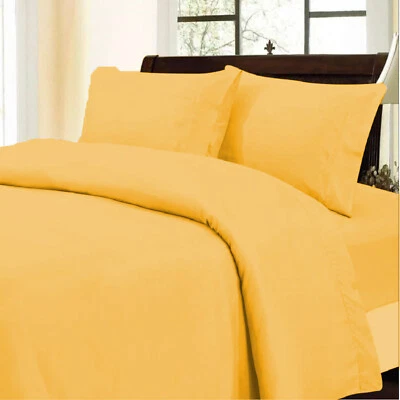 1000 TC EGYPTIAN COTTON 3 PCs DUVET SET+FLAT SHEET US SIZES - Image 1 of 4