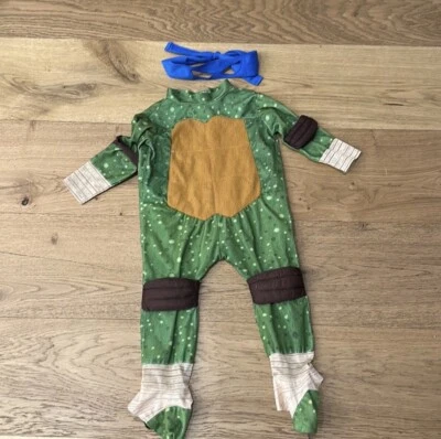 TMNT Teenage Mutant Ninja Turtles 2t-3t Costume Toddler Infant Halloween - Image 1 of 3