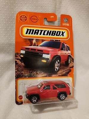 New 2025 Matchbox 1985 Nissan Pathfinder. Color: Red - Image 1 of 4