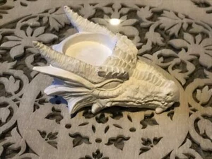 Dragon Head Latex Mould to Create Tealight Candle Holder Concrete or Plaster - Picture 1 of 8