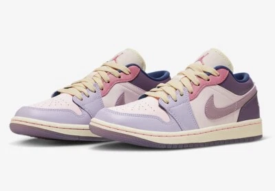 Nike Air Jordan 1 Low Pastel Purple DZ2768-651 Women´s Size EU-44.5 US-12 UK-9.5 - Imagen 1 de 4
