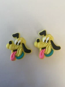 Disney Pluto Charms For Crocs Set Of 2! - Picture 1 of 2