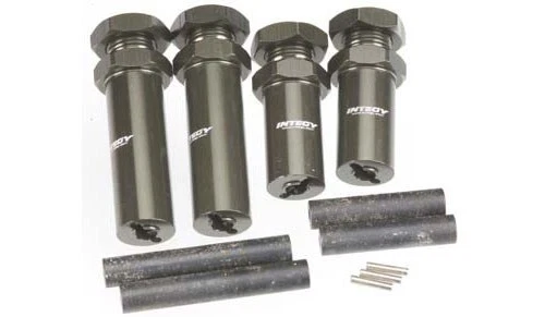 Bujes de rueda extendidos de aluminio Traxxas Stampede Rustler Slash de 17 mm de Integy Foto 1 de 1