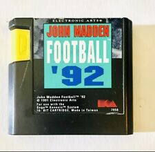 .Genesis.' | '.John Madden Football '92.