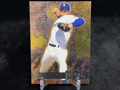 TREVOR HOFFMAN 1996 FLEER METAL UNIVERSE #238 BASE CARD / SAN DIEGO PADRES - Image 1 of 2