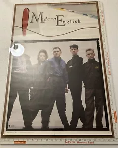 Modern English Poster 34x23” 1984 Ricochet Days Record Store Promo - Picture 1 of 9