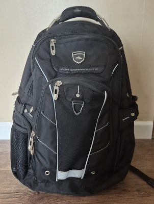 Рюкзак High Sierra Elite с воздушным потоком охлажденный задний ремень подвески черный/серый - Изображение 1 из 4