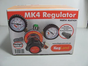 Kegland MK4 Type 30 JG Gas Regulator Compatible Pushfit KL07429 New In Box - Picture 1 of 6