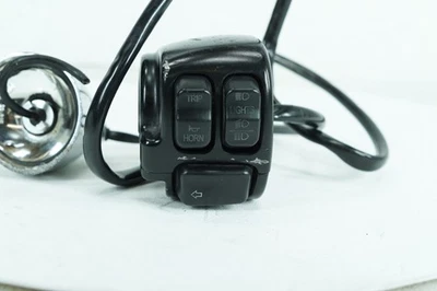 Harley Dyna Fat Bob 2013 FXDF fabricante de equipos originales señal de giro izquierda faros interruptores controles Foto 1 de 4