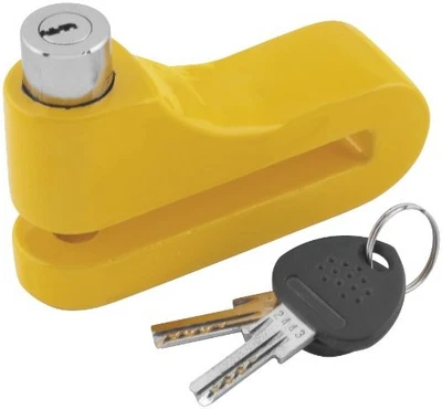Bully Locks DISC LOCK 10MM YEL 1581L-YLW - Image 1 of 2