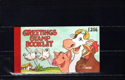 Irlanda 1044b Saludos Animales de Granja 1997 XF MNH Folleto Completo LG Foto 1 de 2