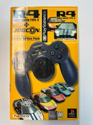 Playstation R4 Ridge Racer Type 4 Jogcon Limited Edition Pack Complete in Box - Image 1 of 3