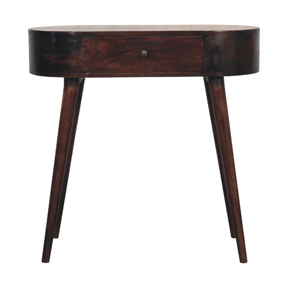Harrow Walnut 1 Drawer Console Table - Image 1 of 1
