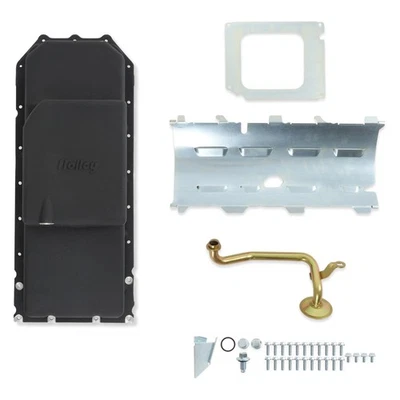 For Dodge Charger 1966-1974 Holley 302-61BK Swap Oil Pan Foto 1 de 4