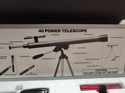 Teleskop 40mm Objektiv - Bild 1 von 4