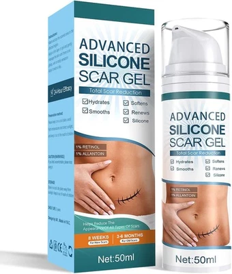 advanced silicone scar gel total scar reduction 50ml 02/28 - image 1 of 4