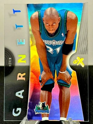 Tarjeta de acetato Kevin Garnett (hof) 2006-07 Fleer ex casi nueva/como nueva #23 ¡mira!! Foto 1 de 2
