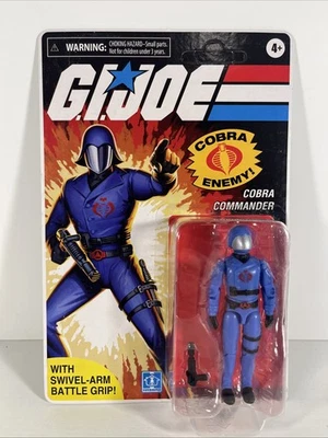 特种部队眼镜蛇指挥官 O 形环 3.75 英寸人偶 2022 米奇复古 Skystriker HasLab — 第 1/4 张图片